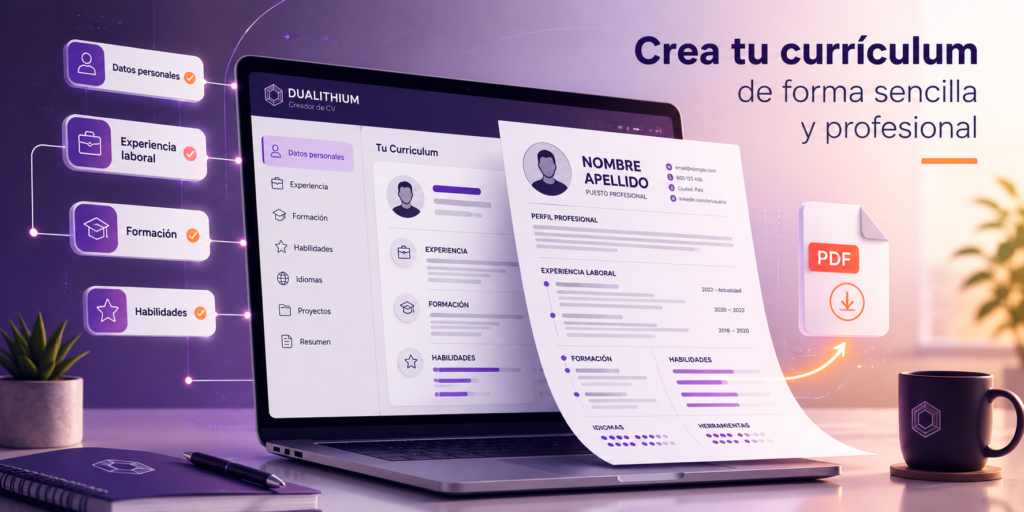crea tu cv